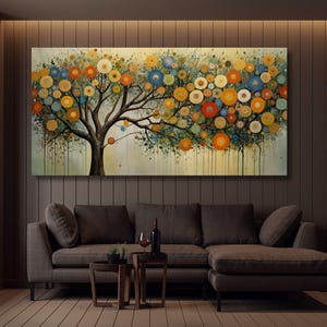 Gustav klimt the tree of life CANVAS Tree Life Art, Klimt Gift Canvas, The Tree Of Life Canvas, Tree Life Canvas Art Christmas Gift
