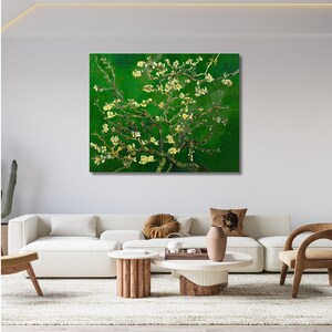 Vincent Van Gogh Reproduction PrintThe Blossoming Almond Tree canvas Impressionism Wall Art Modern Art Painting Flower Wall Art gift Idea