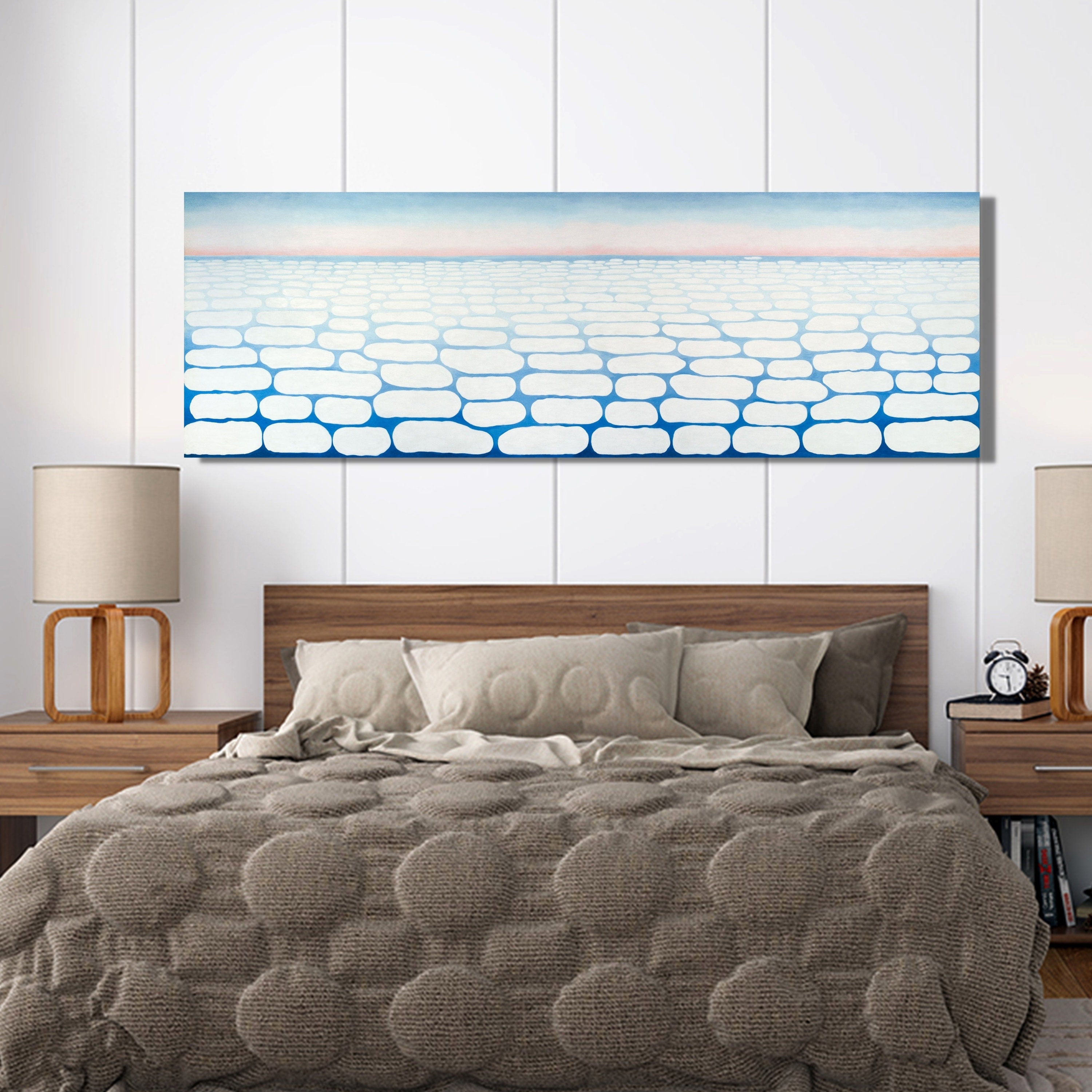 Georgia O'keeffe Sky Above Clouds IV Canvas Wall Art Georgia O