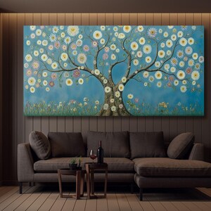 Gustav klimt the tree of life CANVAS WALL ART Tree Life Art, Gustav Klimt Gift Canvas, The Tree Of Life Canvas, Christmas Gift