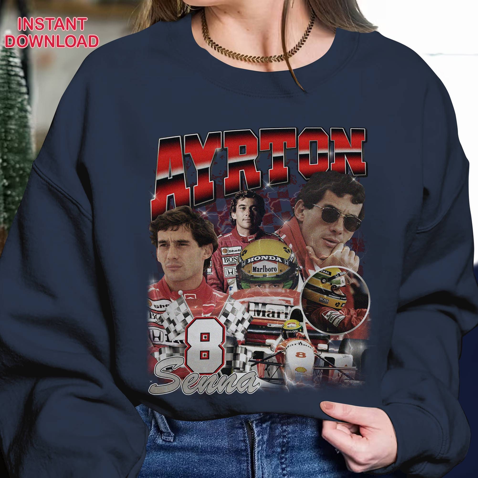 Ayrton Senna Vintage Png Ayrton Senna Racing Png Ayrton - Etsy Canada