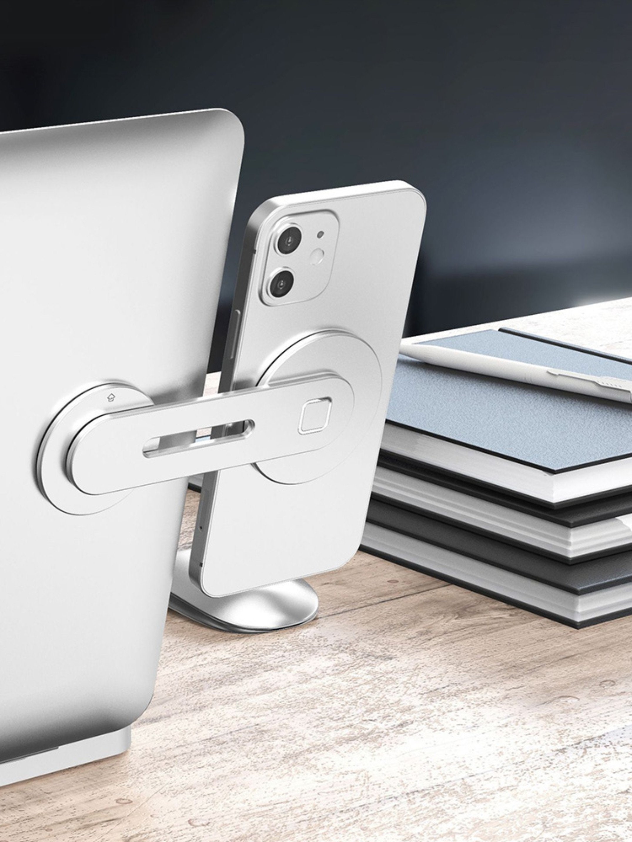  CloudValley Magnetic Phone Holder for Laptop Designed