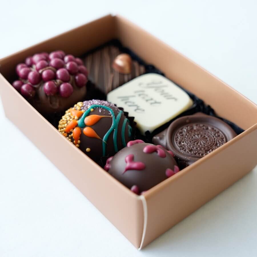 Chocolate Compliment With Presonalization Handmade Luxury Chocolate
