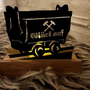 Teelichthalter Windlicht Lore Hunt Bergbau