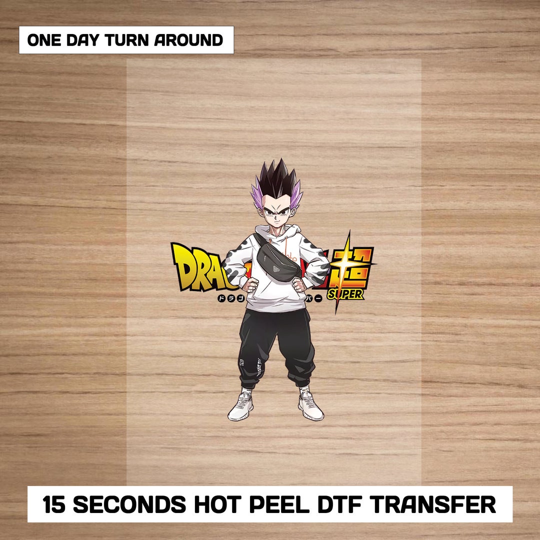 Anime DTF Transfer Anime Tshirt Design Iron on Transfer Dtf Transfer ...