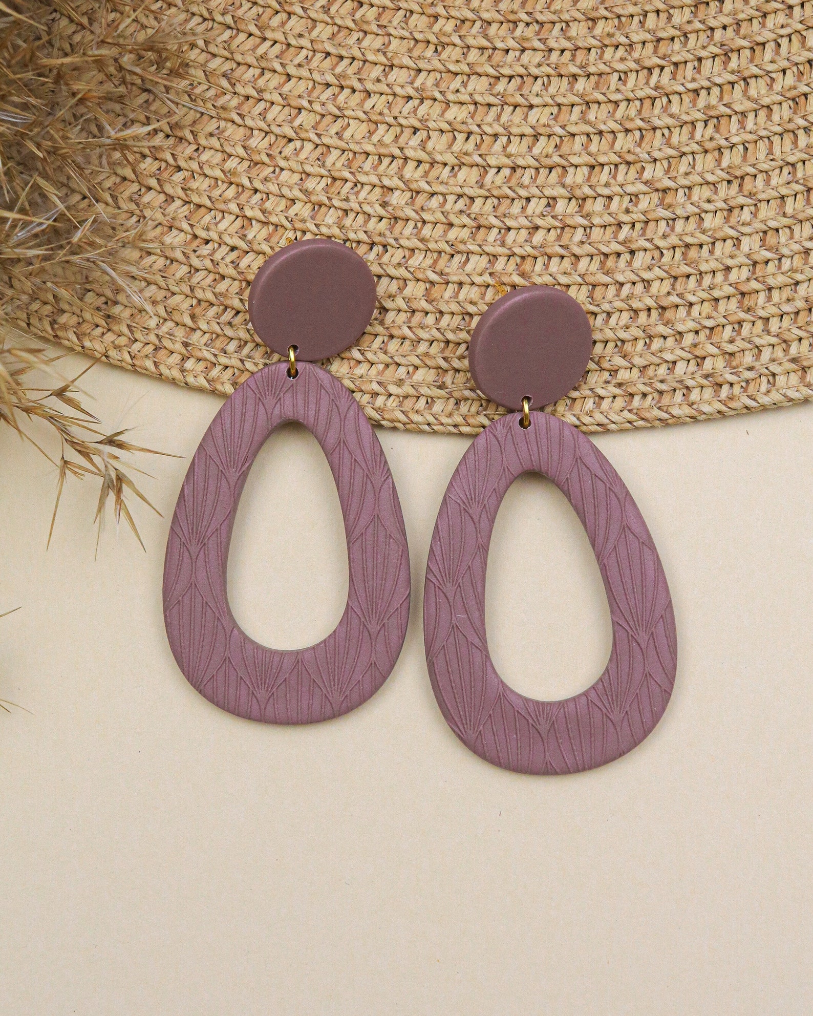 Retro Green Earrings