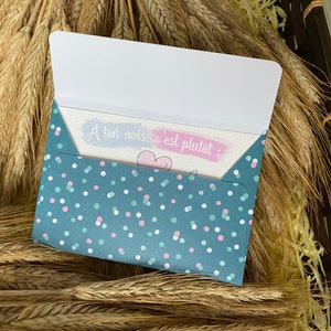 Carte à gratter annonce sexe de bébé originale, gender reveal Fille ou Garçon ? jeu pronostic. image 4