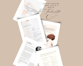 De hersenen van uw kind begrijpen - De grondbeginselen. Een praktisch e-boek van Nadia McSheffrey van The Tranquil Treehouse