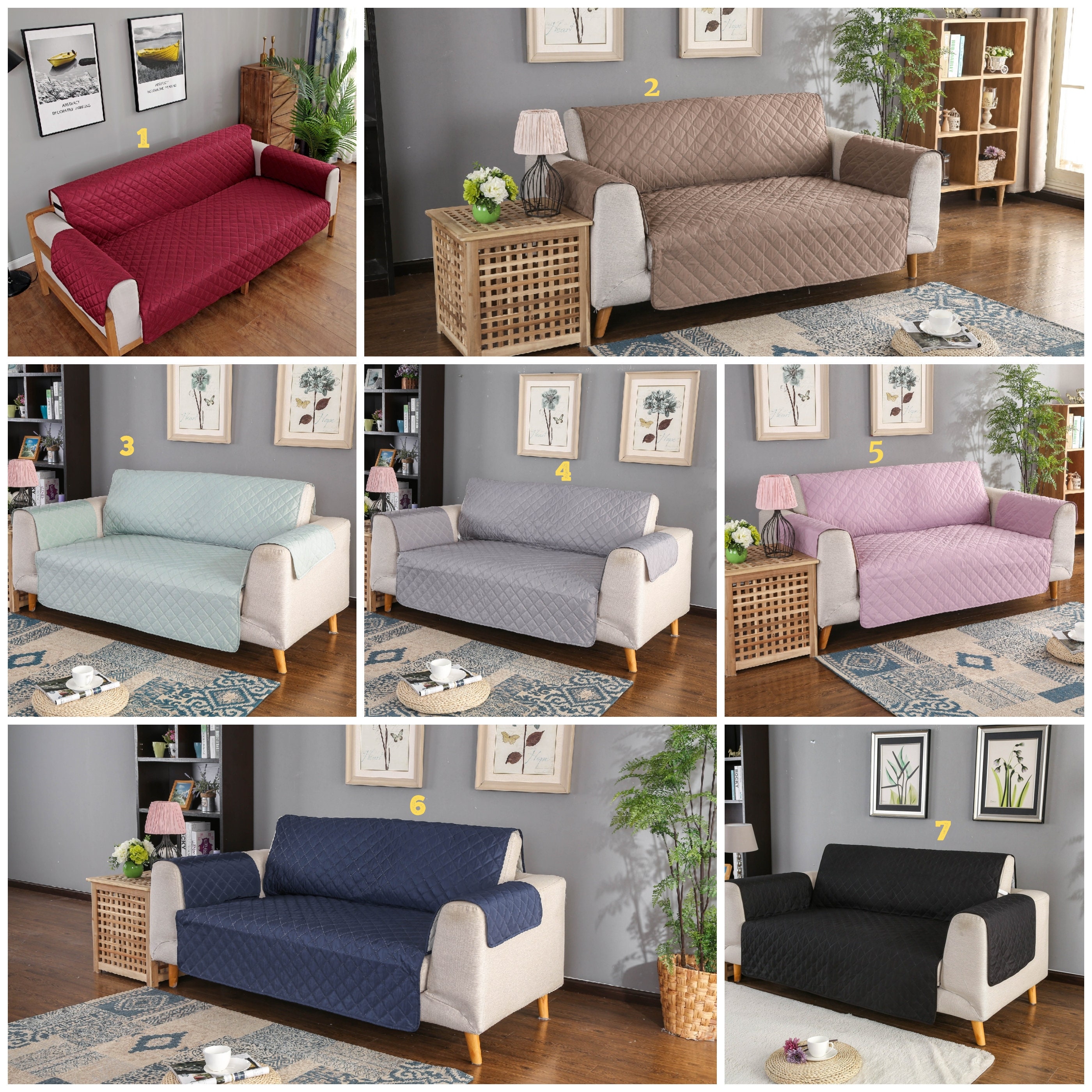 Waterproof Sofa Cover Protection for Pets Protection Against Wear and