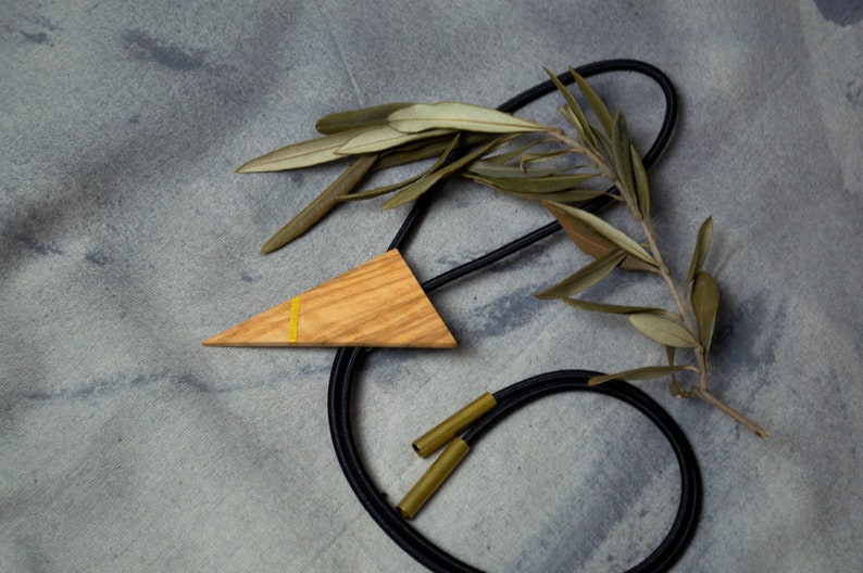Hand Made Bolo Tie - Olive Tree Wood - Etsy