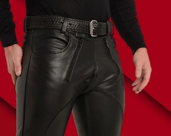 Pantalones de piel de oveja hechos a mano: Vaqueros de