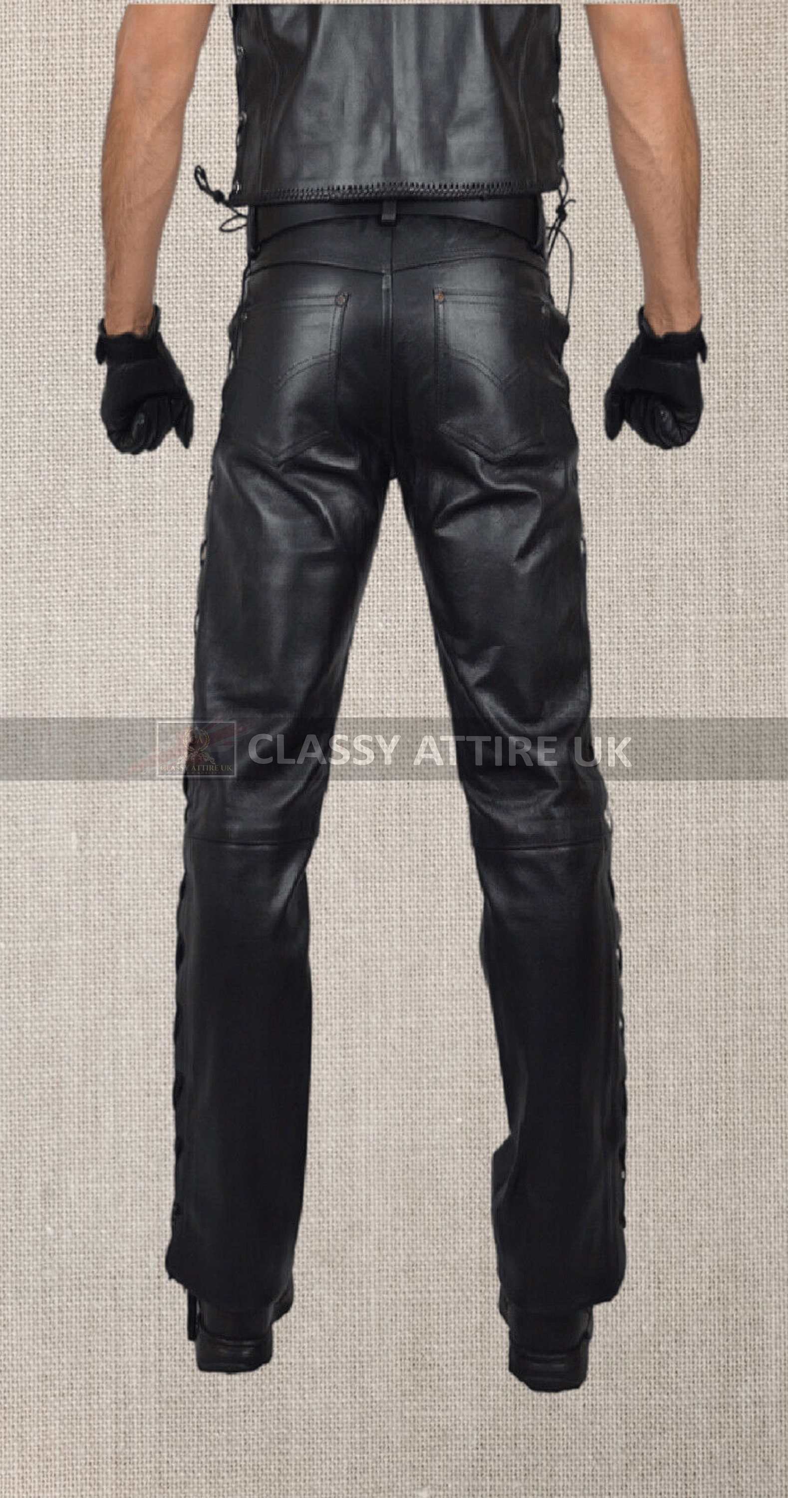 y*7様 Blackmeans leather pants cowskin y*7様 Blackmeans leather pants cowskin
