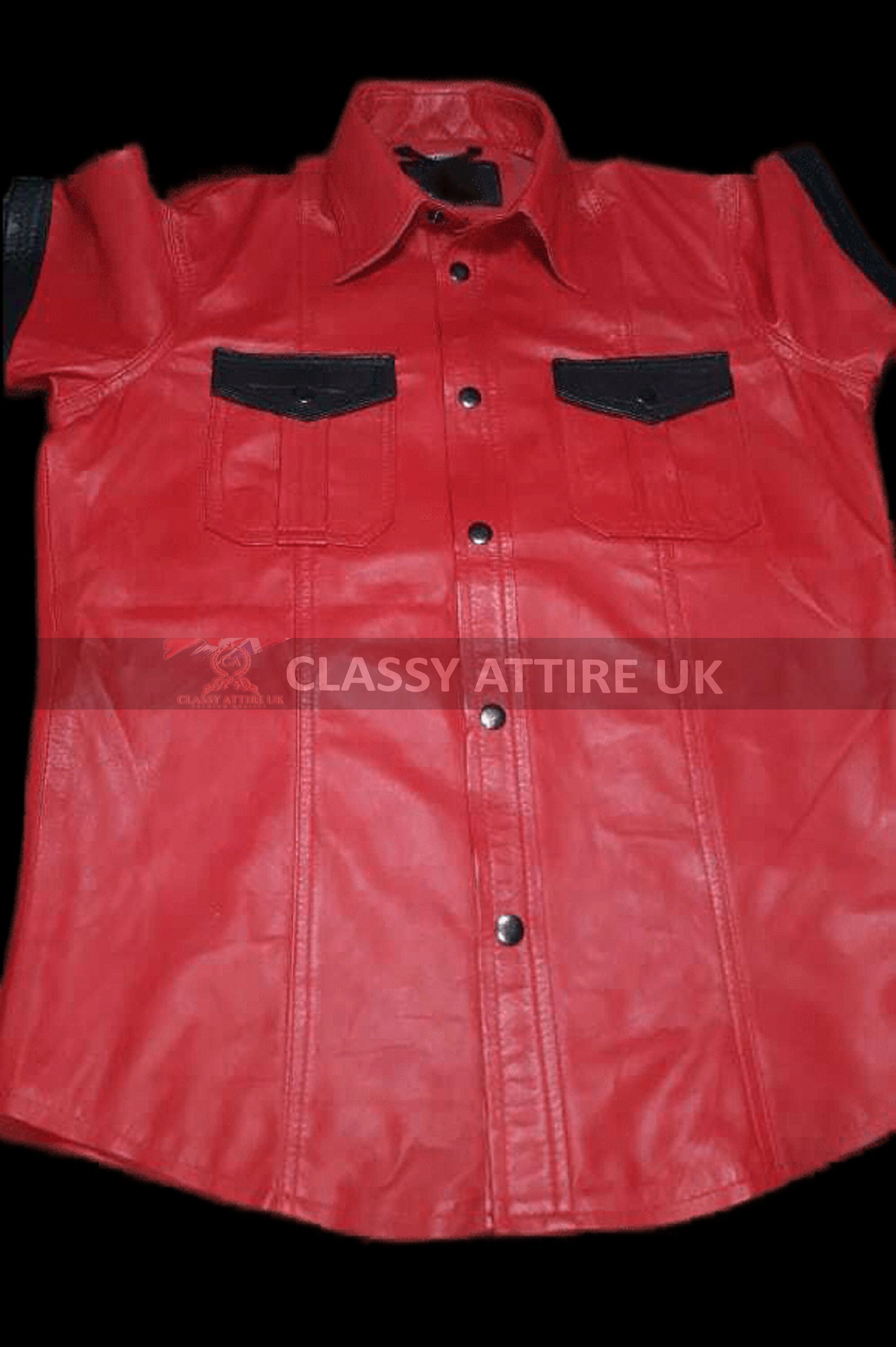 Herren Freizeit Lederjacke Biker Jacke