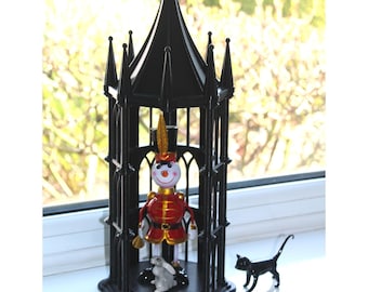 Open-Fronted Cothic Curiosity Cabinet
