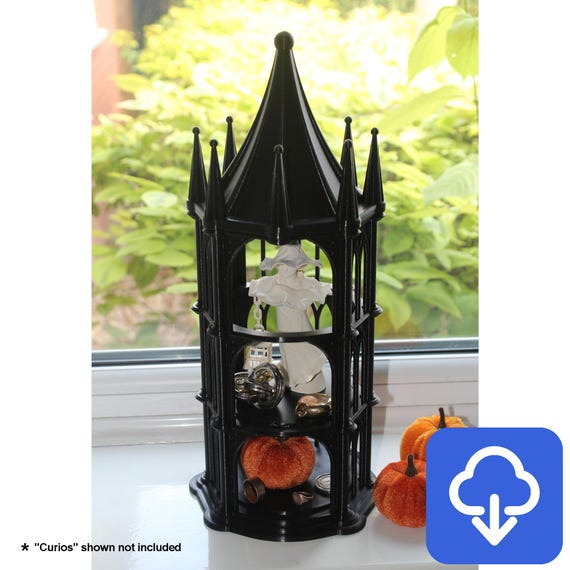 Gothic Curio Cabinet (STL files)