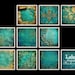 26 Timeless Turquoise Digital Papers | Grunge Distressed Junk Journal ...