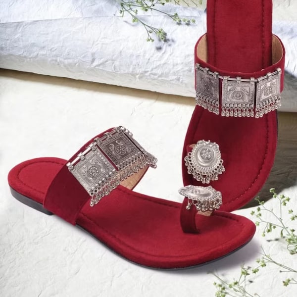 Mayi Sandals | Silver-Multicolor