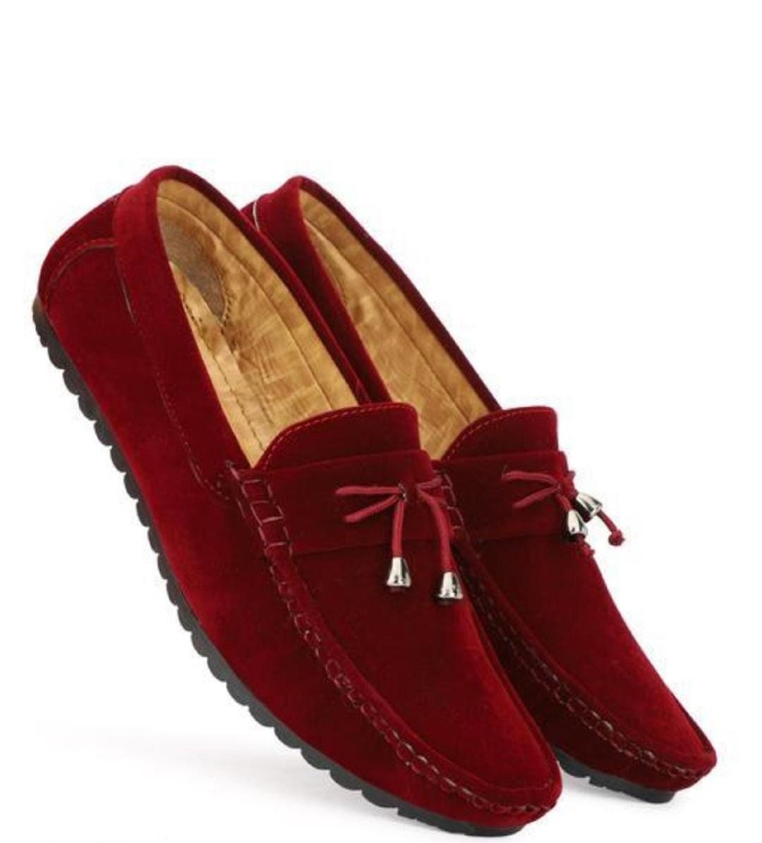 mens velvet loafers embroidered