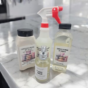 Home Cleaning Bundle: Kitchen, Room, Carpet & Mop - Choose Your Scent