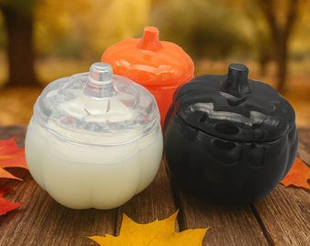 LIMITED EDITION 12 oz Pumpkin Jar Candles    Autumn Morning, Pumpkin Cake Roll, Harvest Moon