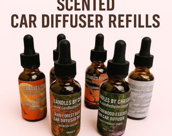 Car Diffuser Scented Refills