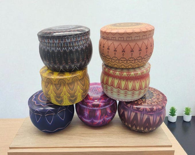 5 oz Tin Scented Candle | Handcrafted Coconut Wax | Premium Fragrance & Home Décor