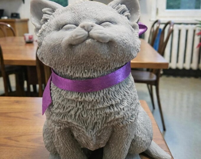 Clearance Sale - Charming Kitten Candle