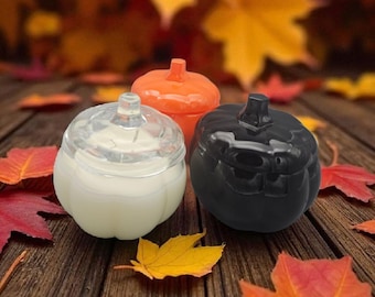 LIMITED EDITION Pumpkin Jar Candles 12oz   Autumn Morning, Pumpkin Cake Roll, Harvest Moon