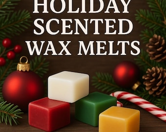 Holiday Scented Wax Melts: Christmas Home Fragrance
