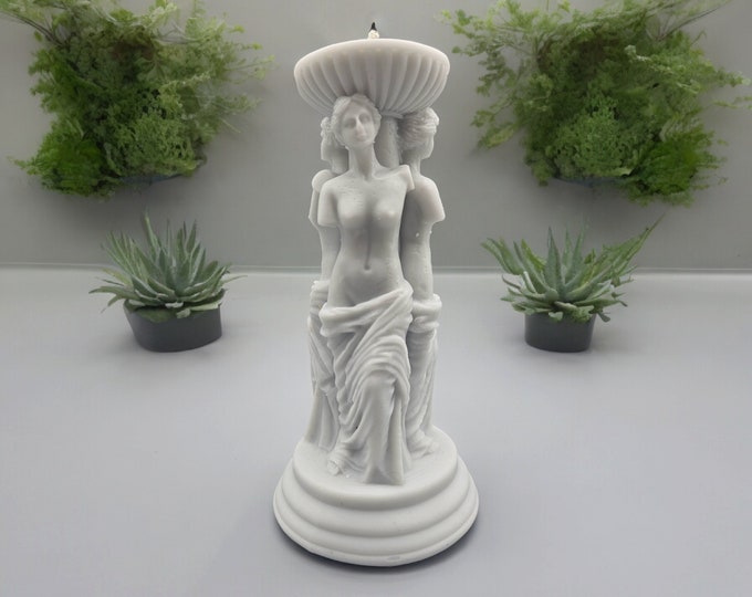 Greek Statue Candle
