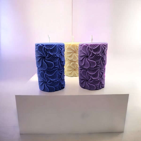 Flower Power Candle