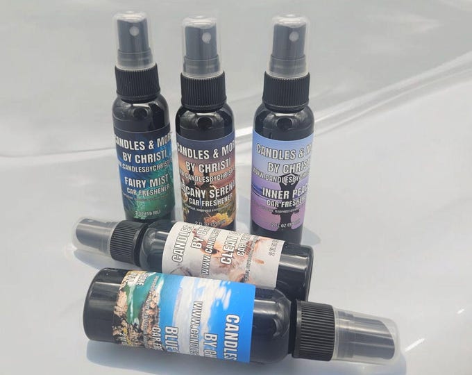 Drive & Thrive: Premium Car Freshener Sprays