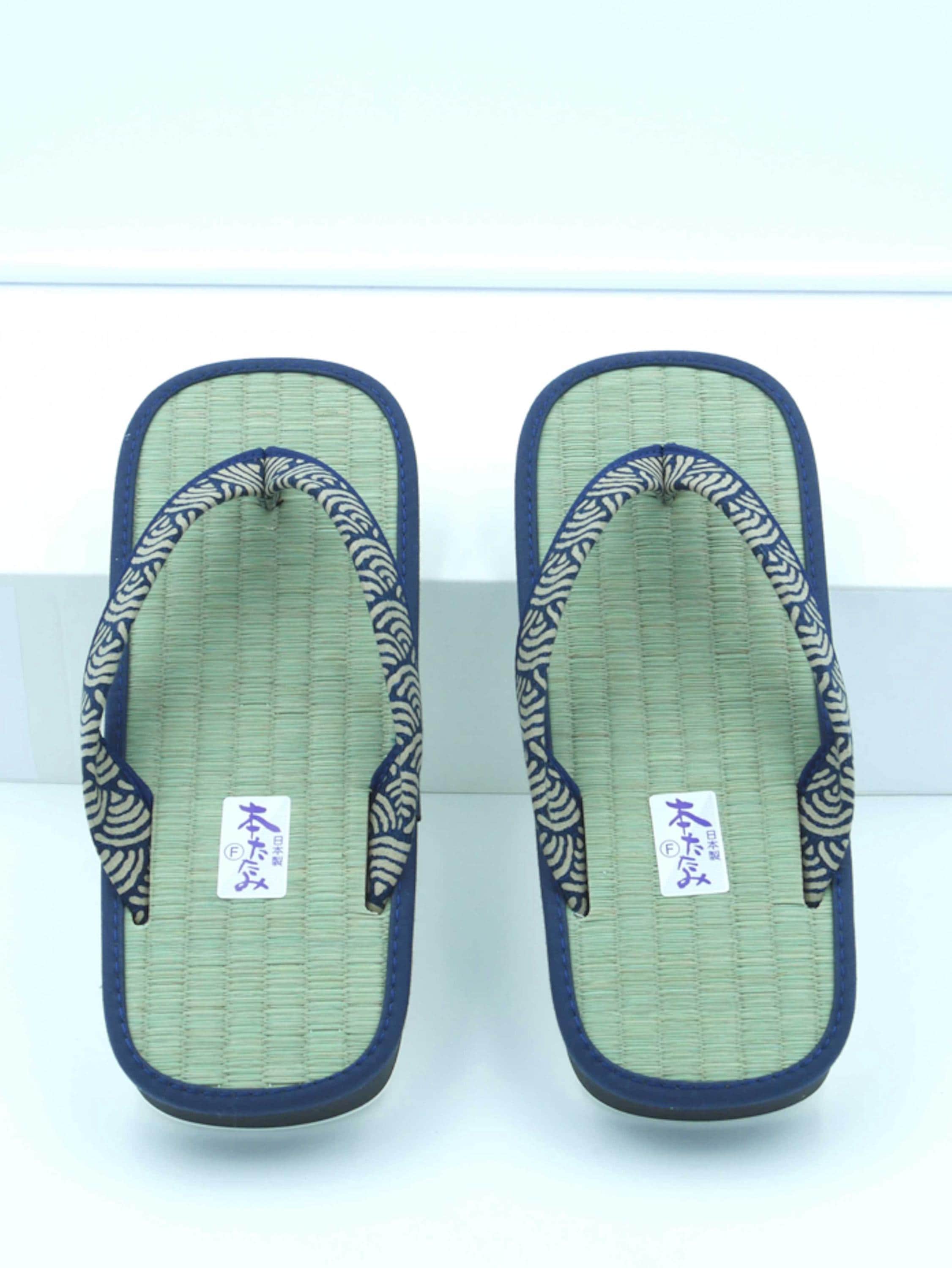 Setta Zori Fabriqué Japon Sandales Japonaises Asayu Setta Zori - Traditionnel Tatami - Fabriqué Japon - Rouge Taille 41 Sandales Cuir Fabrication Japonaise