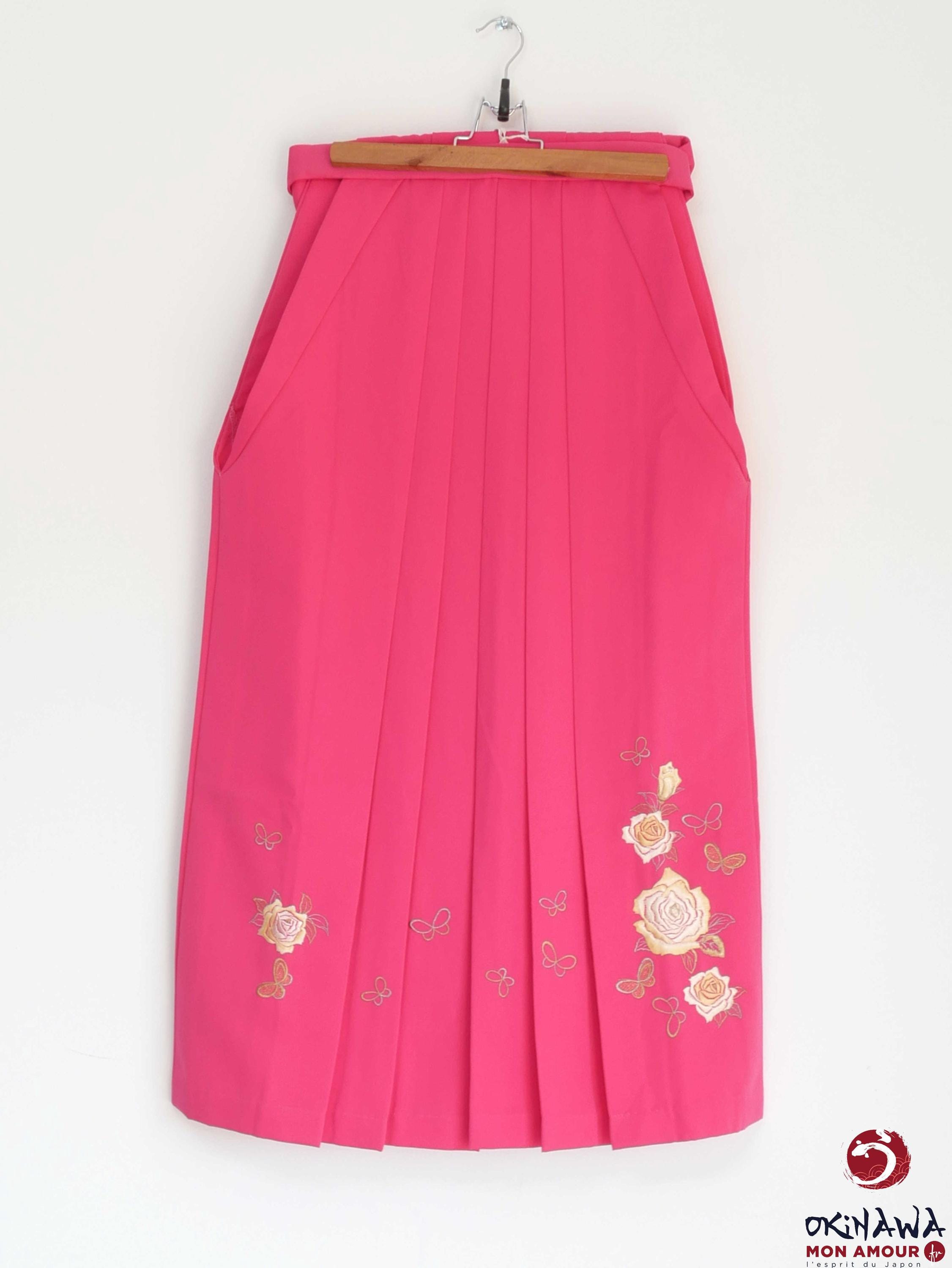 Traditional Japanese Hakama for Women Andon Bakama 91cm Bright
