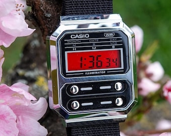 casio watches casio f91w red