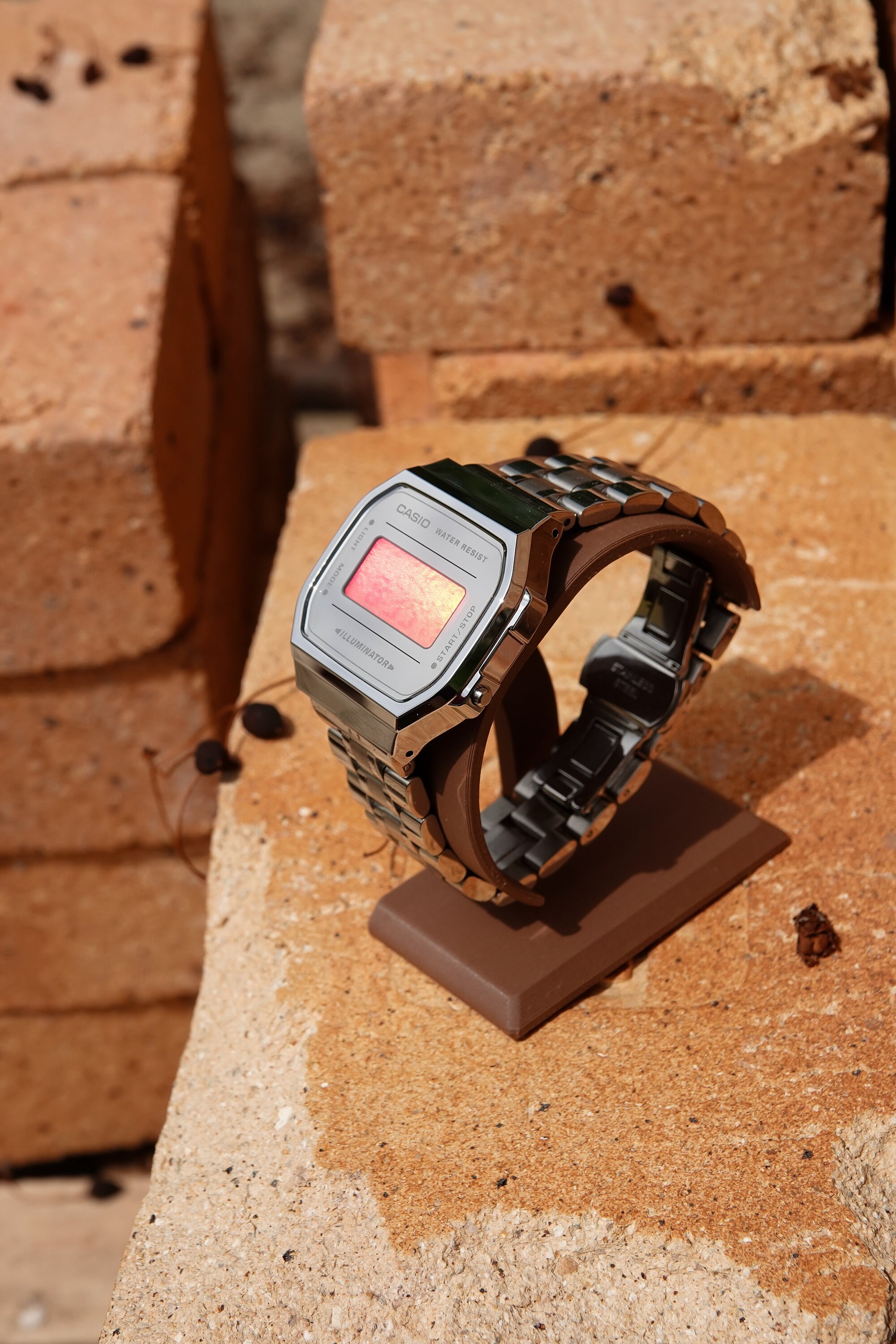 Mirror Chameleon – Modified Watch Based on Casio A168 – Color