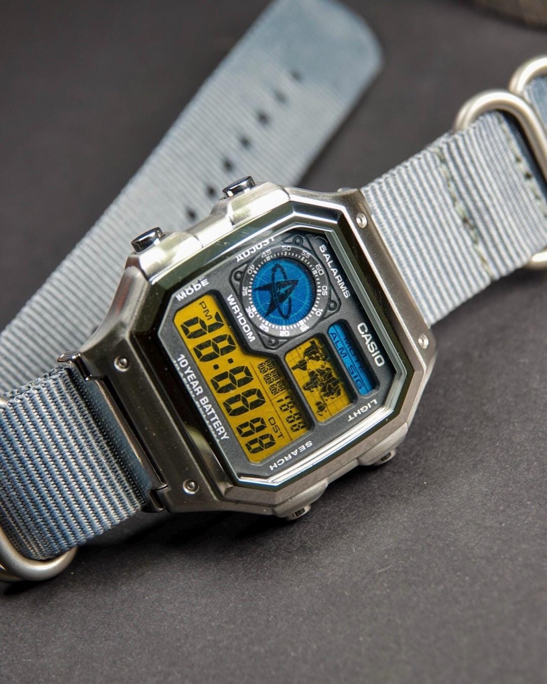 Enterprise Royale – Modified Casio AE-1200 - Star Trek Inspired