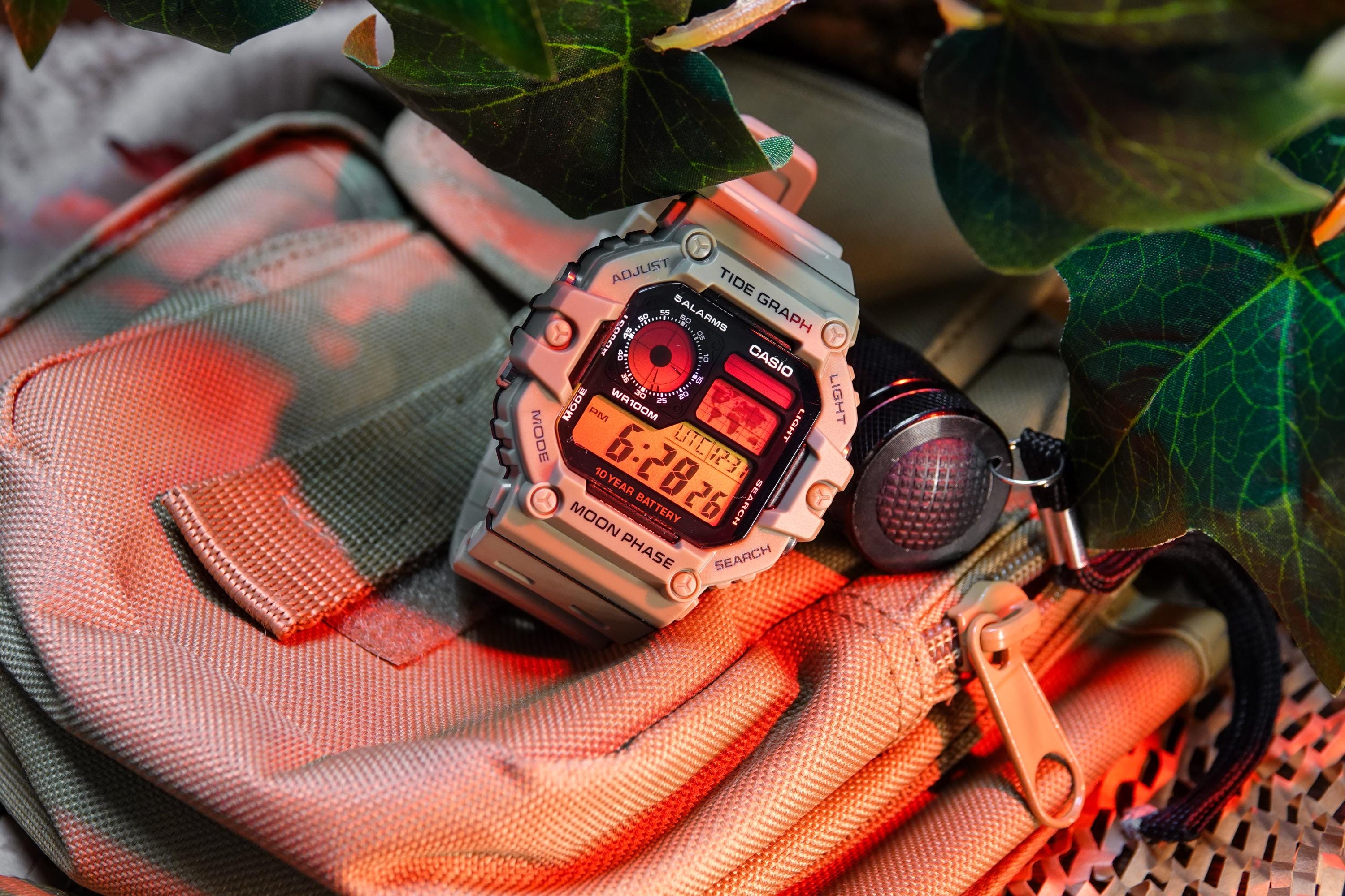 CASIO AE-1200&WS-1700 合体　カスタム Steeltime – Modified Watch Based on Casio AE-1200 – Full Metal WS