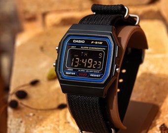 Casio F91w Reloj Casio Plastico Negro EON 
