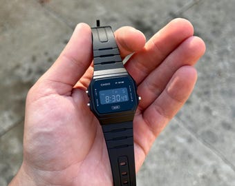 Buy Minimalist Black – Modified Watch Based on Casio F-91WB All