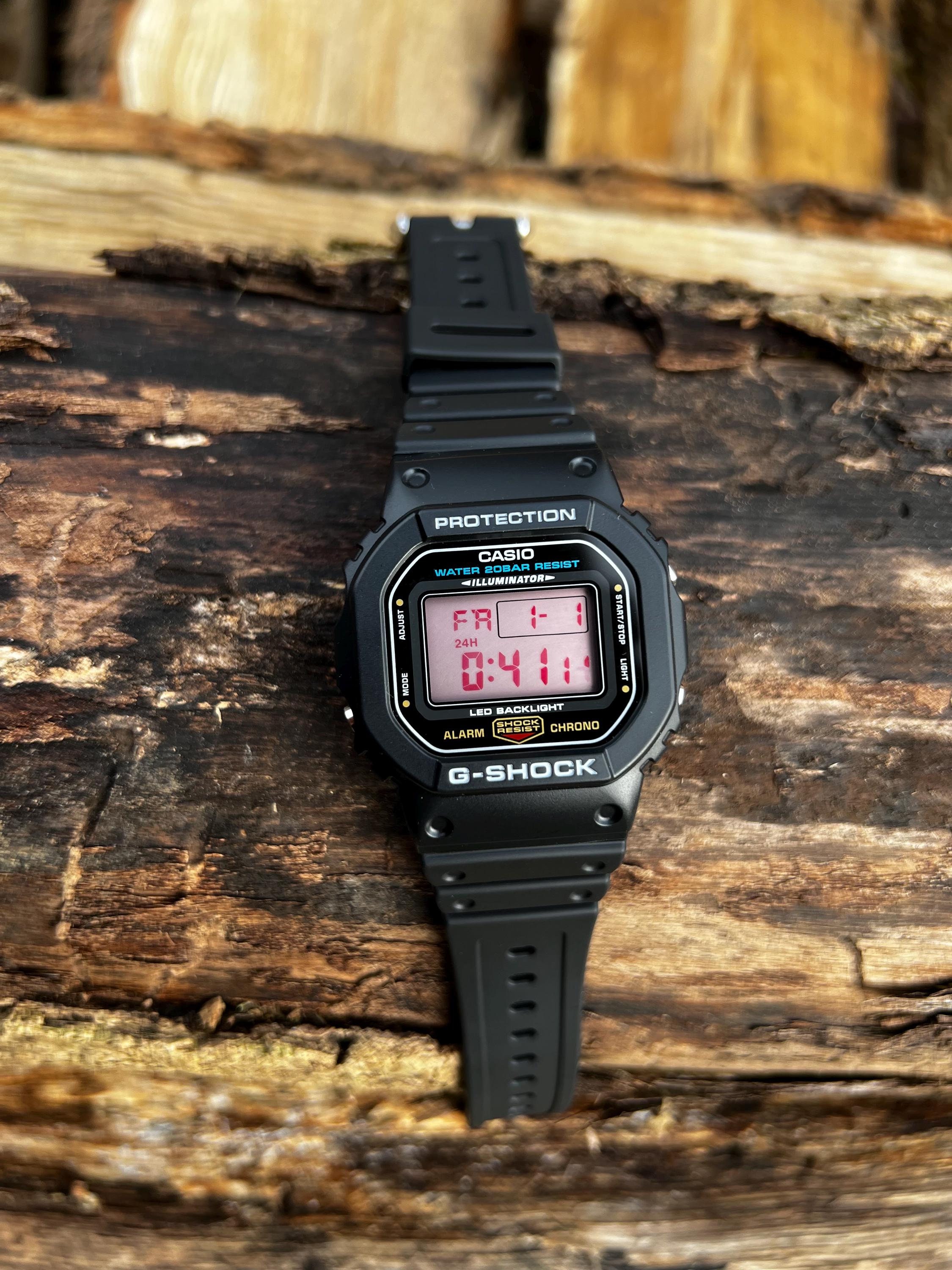 ✦カシオG−SHOCK DW−5600【フルカスタム】 チズル オンラインショップ / 「チズル カスタム DW-5600BB」のご紹介