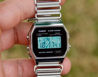 Waveform '89 A158 – カシオ A158 シルバーデジタルウォッチをベースに