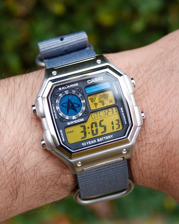 Enterprise Royale – Modified Casio AE-1200 - Star Trek Inspired
