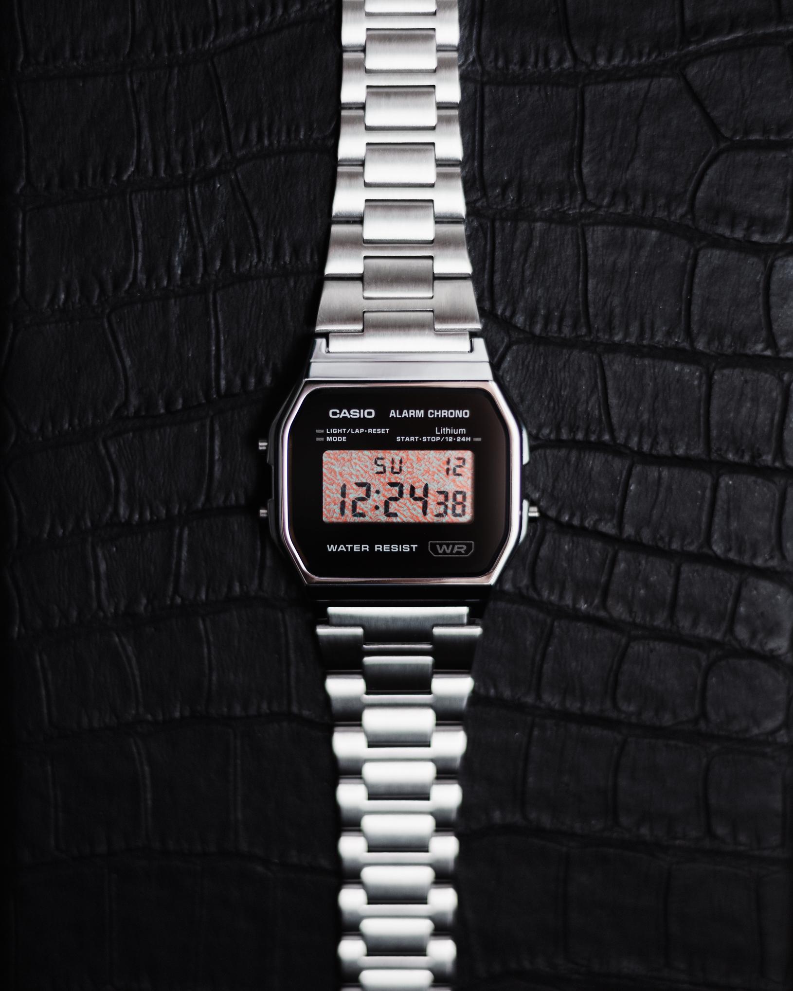 Static Wave A158 - Modified Casio Watch - Etsy