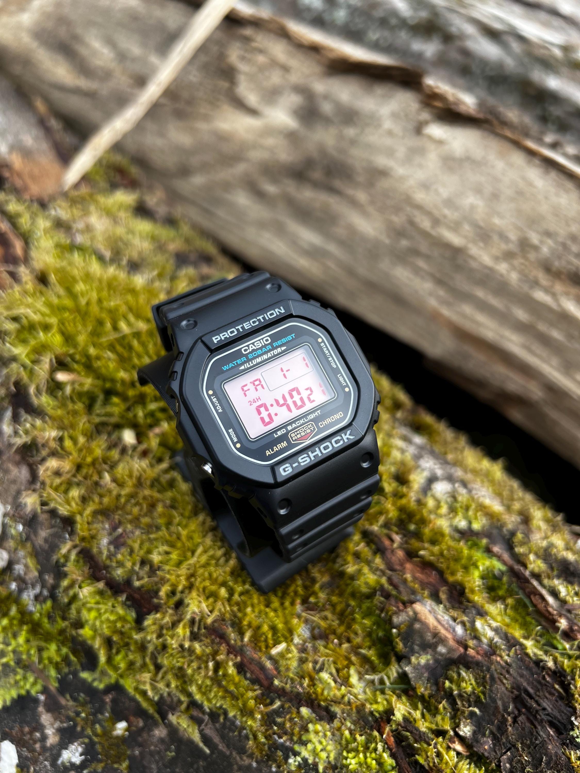 Strawberry Clear – Modified Watch Based on G-shock DW-5600