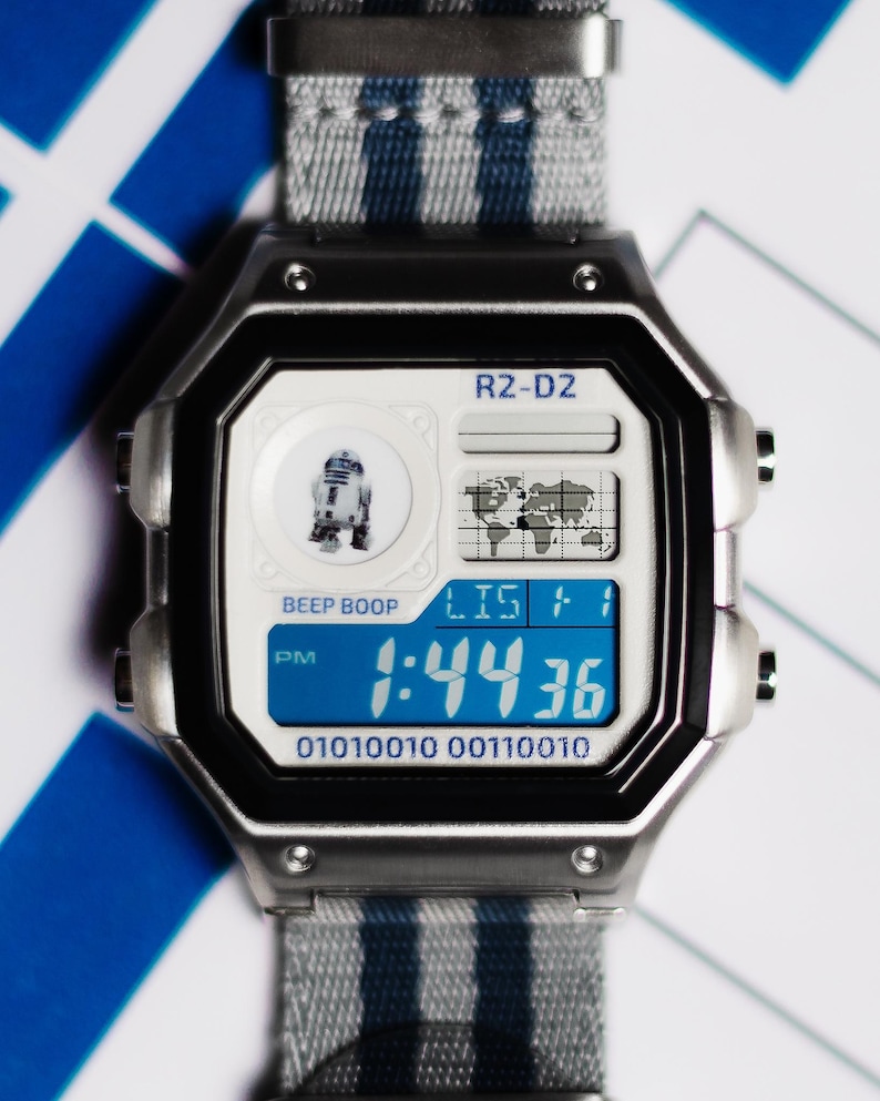 R2D2 Royale AE-1200 - Modified Casio Watch - Etsy