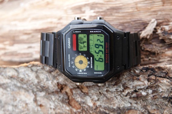 Metal Urban Cruiser – Modified Watch Based on Casio AE-1200 – Full
