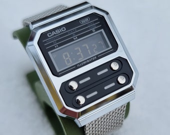 Vintage Casio 152 A150 Alarm Chronograph Digital Quartz Japan