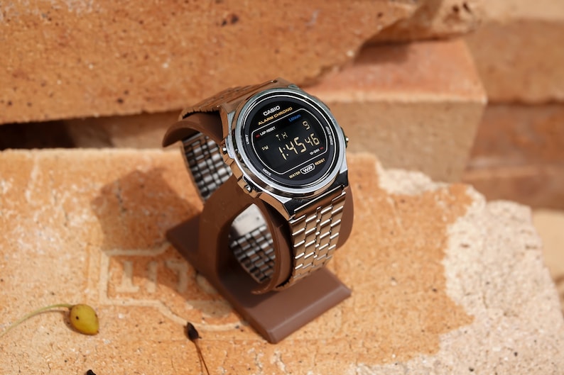 Casio A171 Hydromod Black Modified Casio A171 With Black Screen and Hydromod Oil Fill - Casio Mod