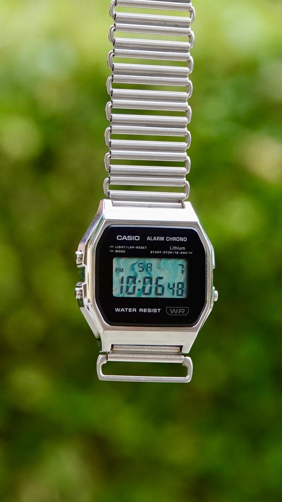 Waveform '89 A158 – カシオ A158 シルバーデジタルウォッチをベースに